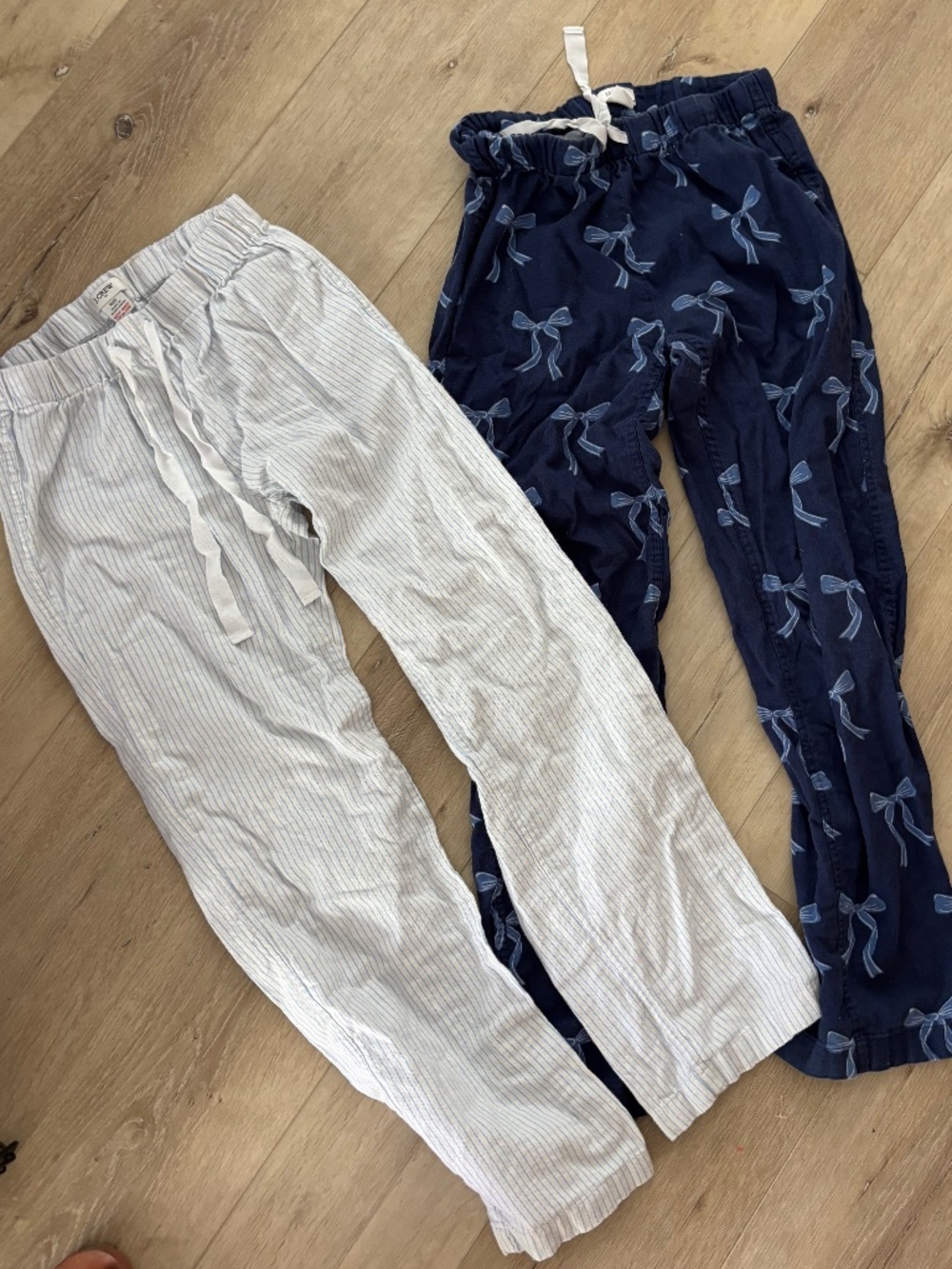 J crew XXS pajama pants 2 pairs